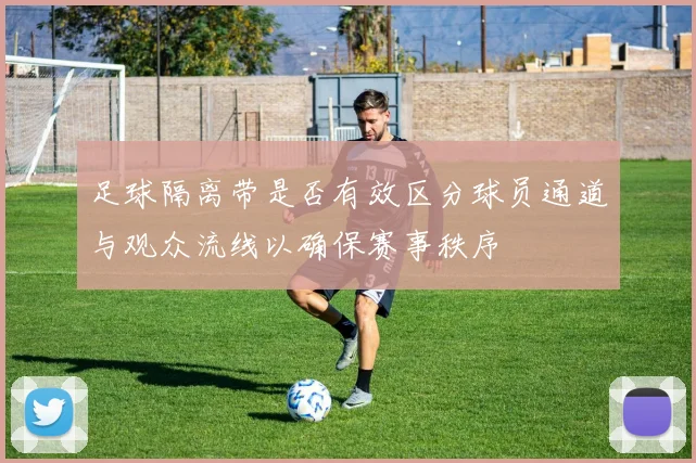 足球隔离带是否有效区分球员通道与观众流线以确保赛事秩序